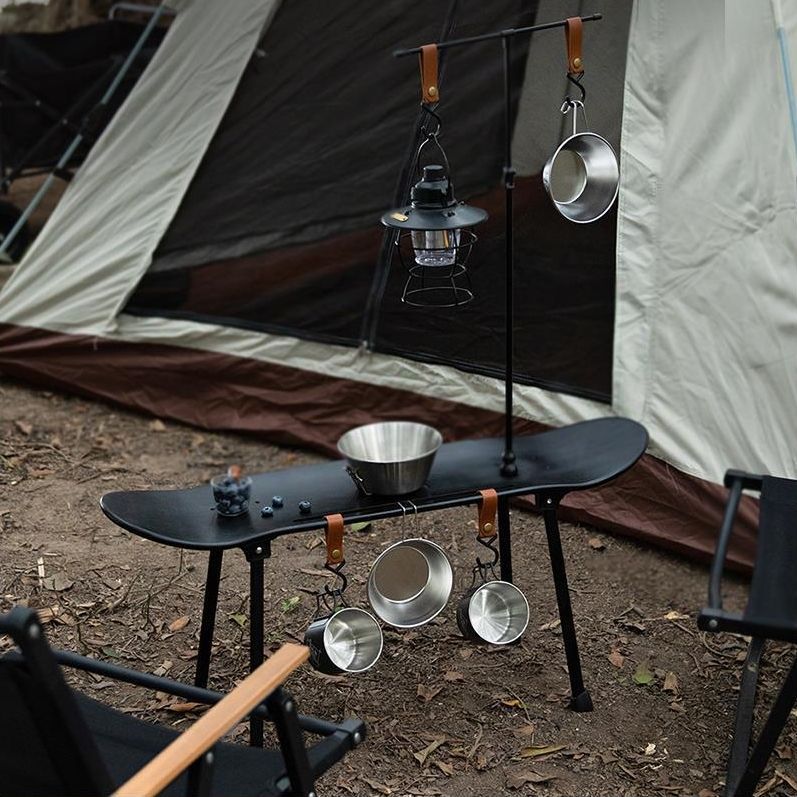 サイドテーブルスケボー アクリル アウトドア キャンプ IGTテーブル