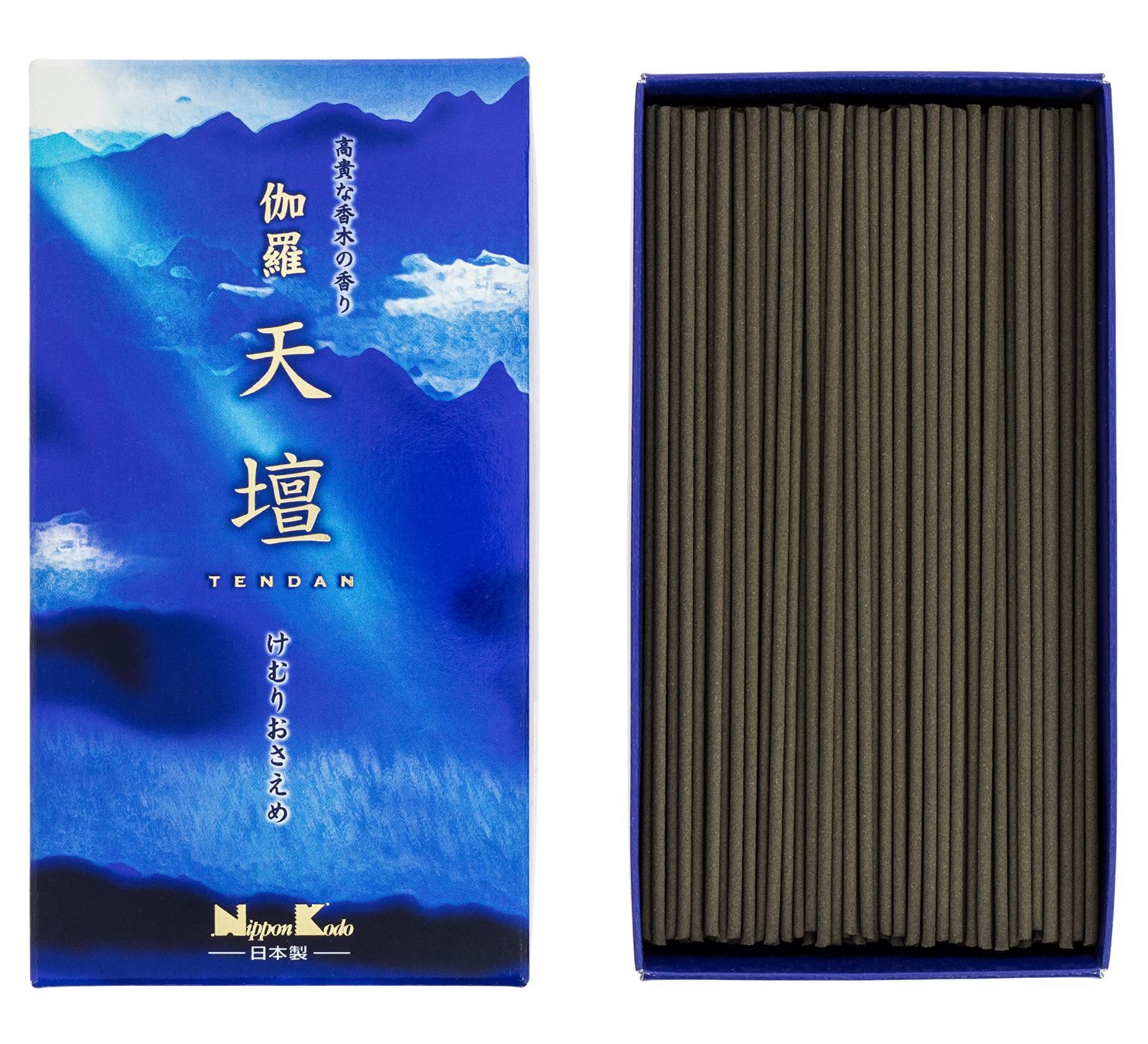 【数量限定】156×85×34mm バラ詰 伽羅天壇 Kodo) 日本香堂(Ni