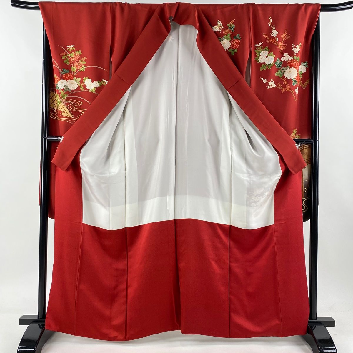 振袖 美品 秀品 身丈170cm 裄丈66cm 正絹（振袖 身丈170cm 裄丈