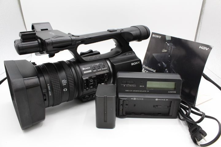 SONY - ＜＜新品テープ付き＞＞【良品】SONY ソニー HVR-A1J HDVカムコーダー#LE2025057 新品テープ付き＞＞【良品】SONY ソニー HVR-A1J HDV