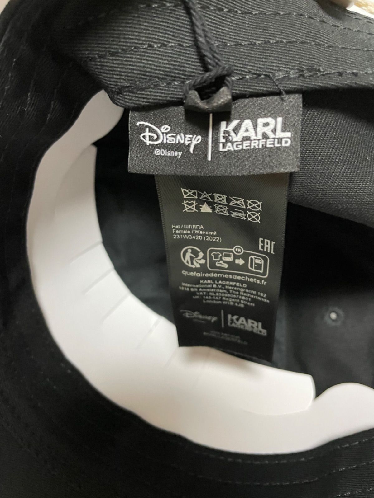 KARL LAGERFELD×Disneyキャップ