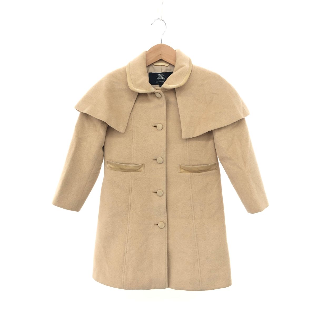 BURBERRY ベージュ アンゴラコート 【公式通販】