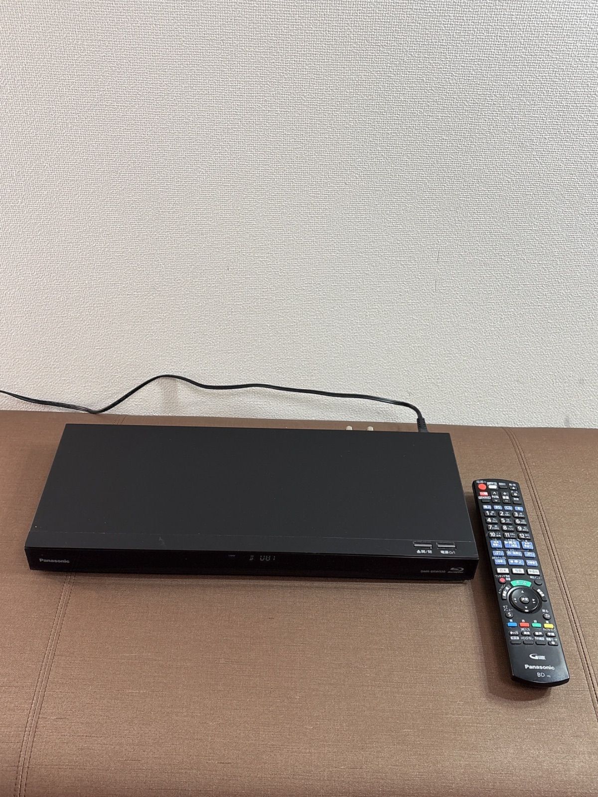 パナソニック ブルーレイレコーダー DMR-BRW550 - メルカリ