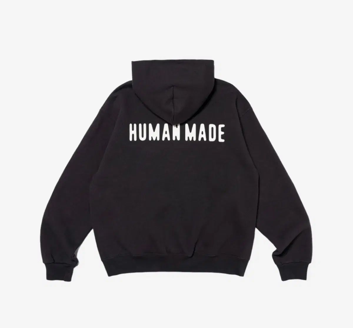 新品 HUMAN MADE(ヒューマンメイド) フード付き ジップアップパーカー 