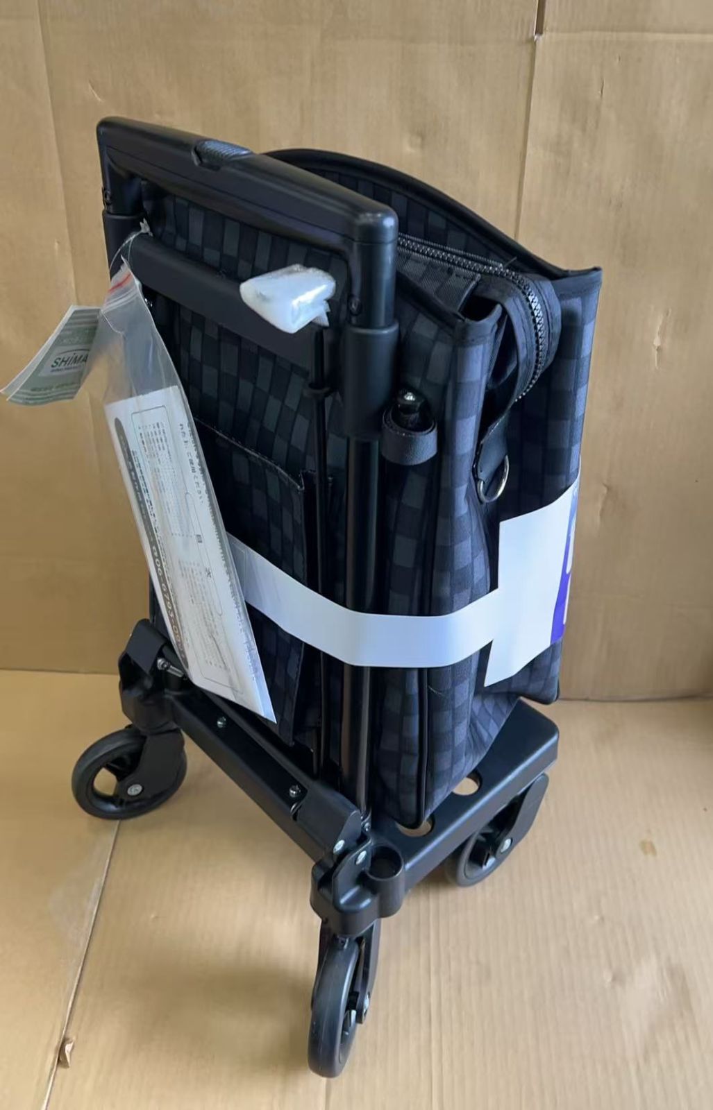  メロディスムーズ ST 保冷バッグ付 ショッピングカート 4417514 シルバーカー 看護 介護用品