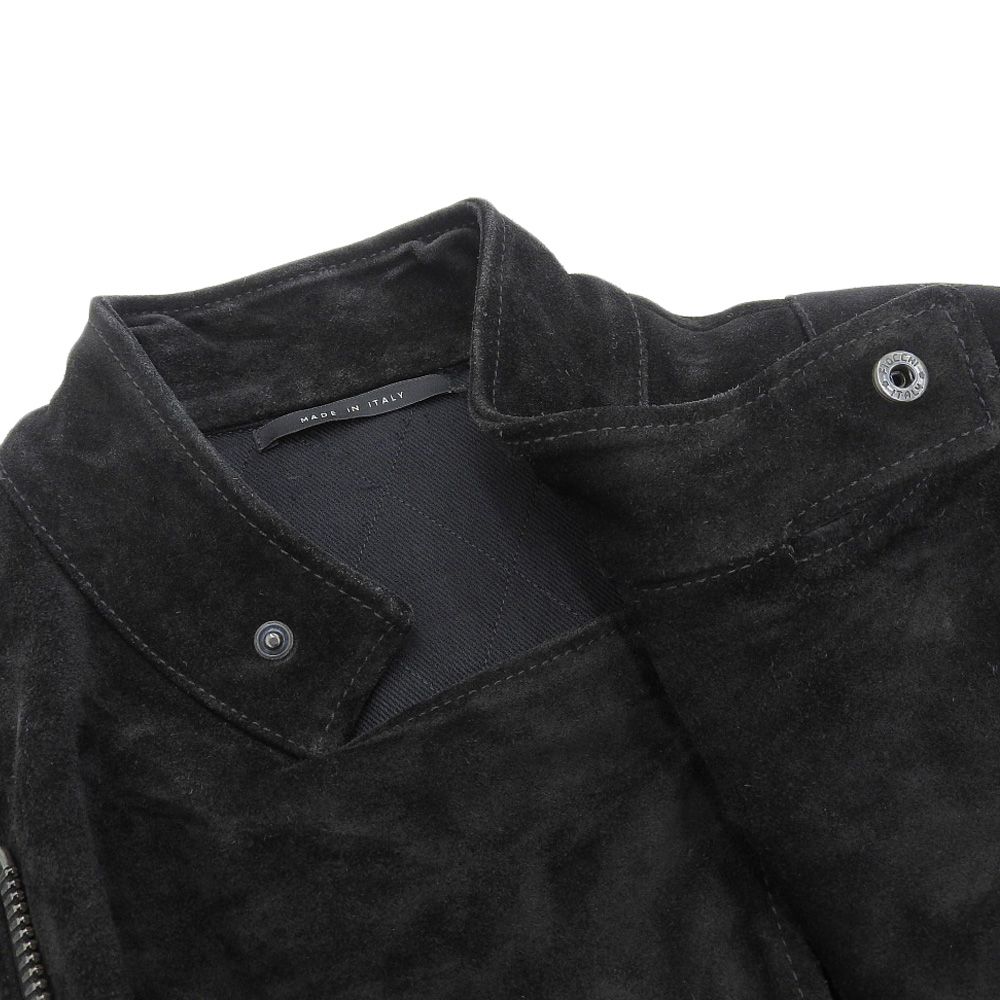 GUCCI グッチ　スエード　ライダース GUCCI スエードレザーライダースジャケット 36