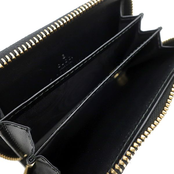 グッチ コインケース ラウンドファスナー ロゴ ジップカード