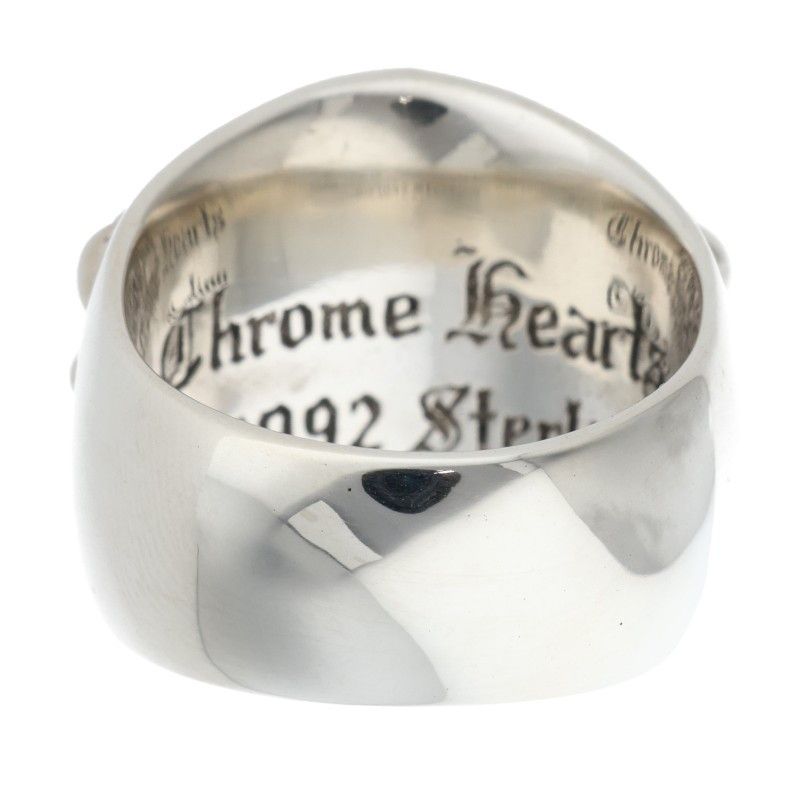 新品　約19号 リングkeeper　silver925 CHROME HEARTS クロムハーツ KEEPER RING キーパーリング 指輪