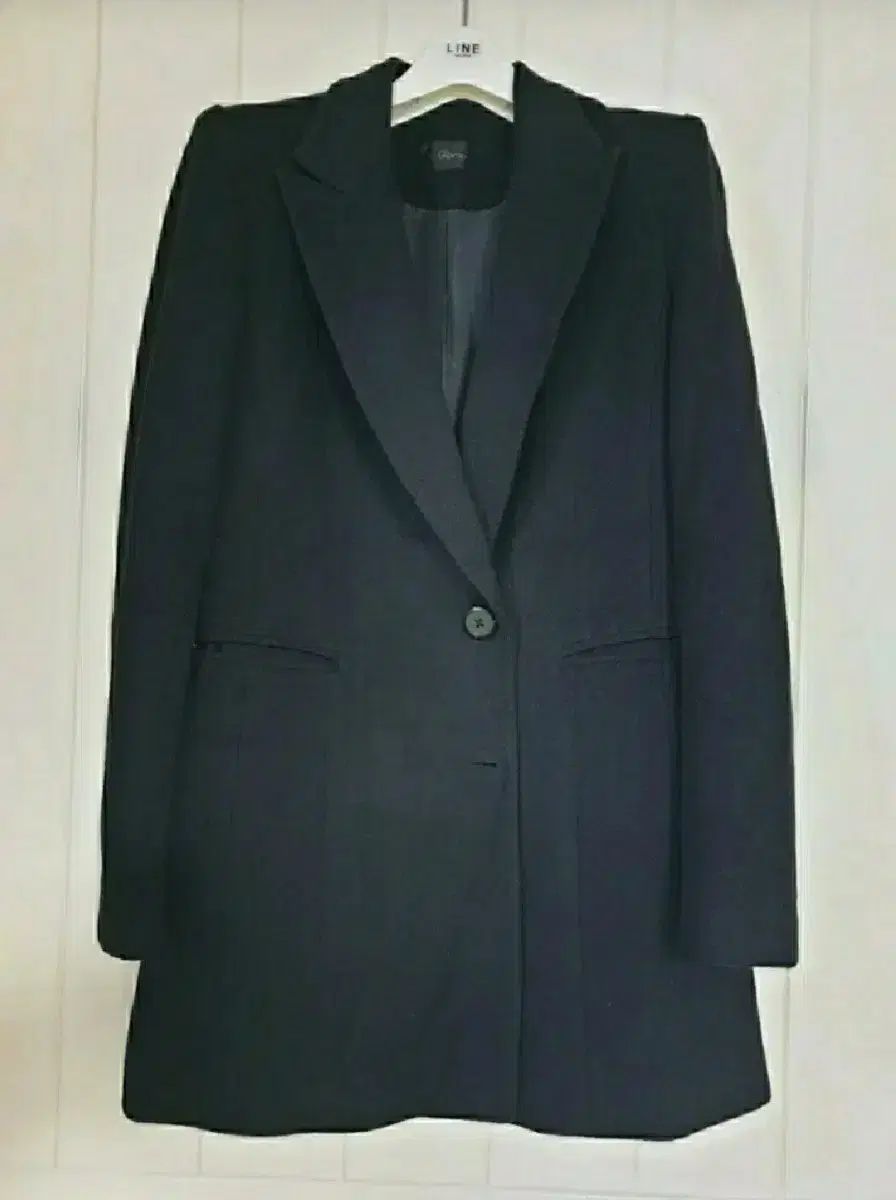 ROEM ロエム 黒 ハーフコート