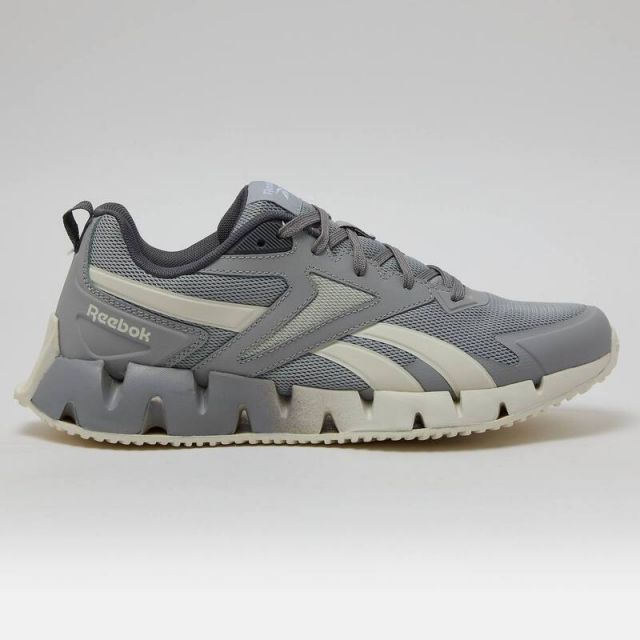 【送料無料】 リーボック メンズ スニーカー シューズ Reebok Zig Vector Men's Tennis Shoes Gray Gray Chalk