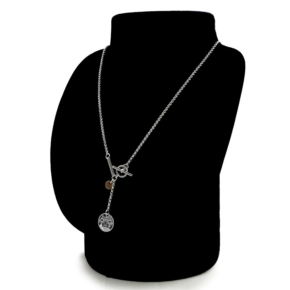 【華奢☆】HERMES ネックレス エクスリブリス PM ペンダント ペンダント 《アミュレット》 エルメス エクスリブリス | Hermès