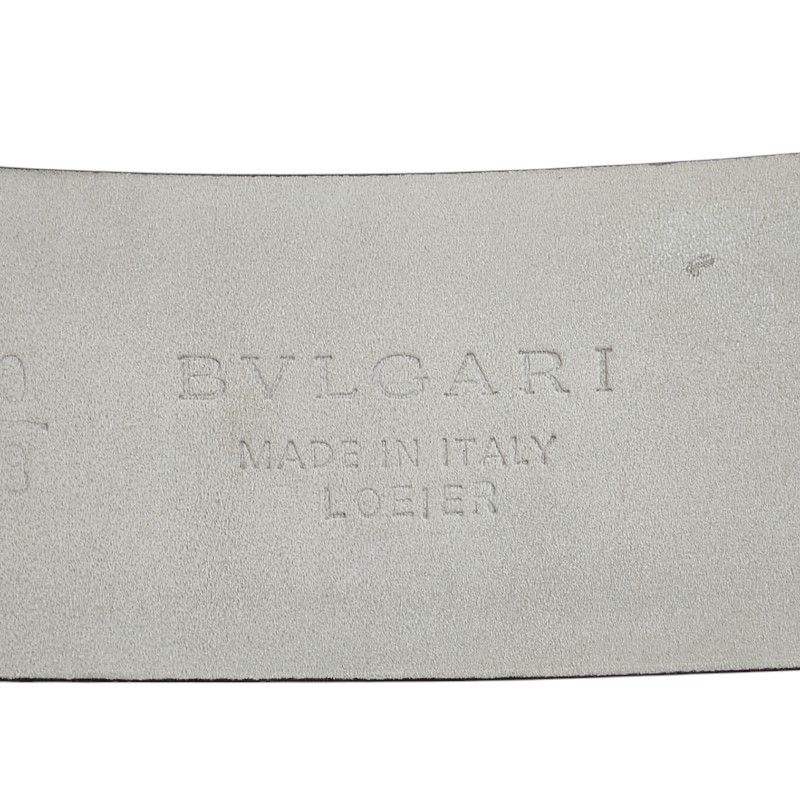 未使用級✨ブルガリ エリプス クラシック ラウンドスクエアバックル ベルト BVLGARI - 新品 ブルガリ BVLGARI ベルト エリプス ブラック 黒