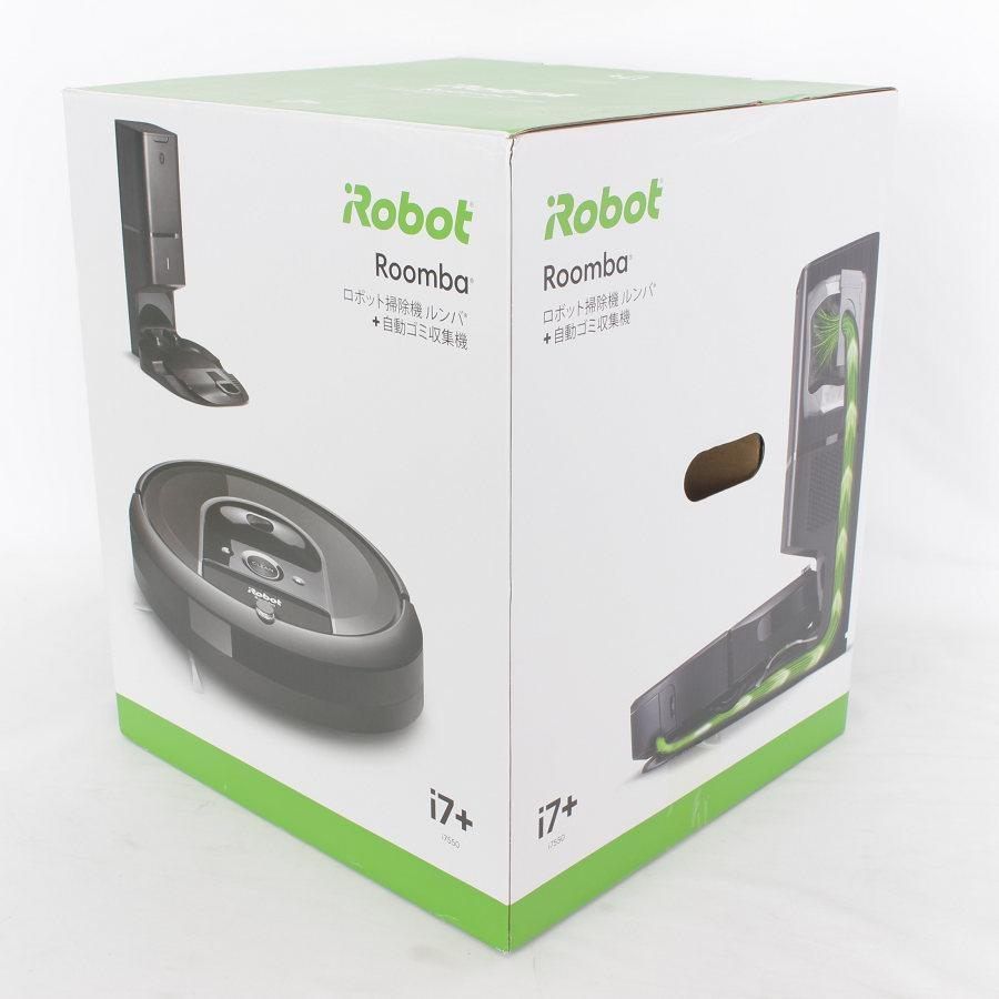 新品未開封】iRobot ルンバ i7+ ロボット掃除機 i755060 自動ゴミ収集機能 クリーンベース アイロボット i7プラス 本体 - メルカリ