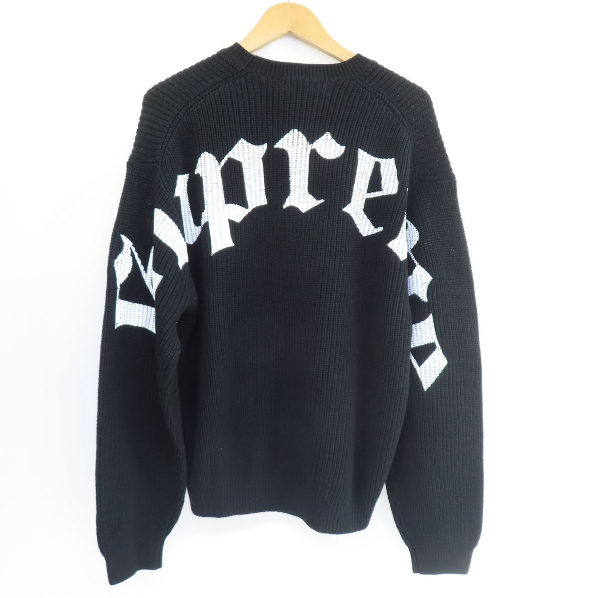 Supremeオールドイングリッシュロゴ コットン セーター Supreme シュプリーム Old english printed sweater オールド