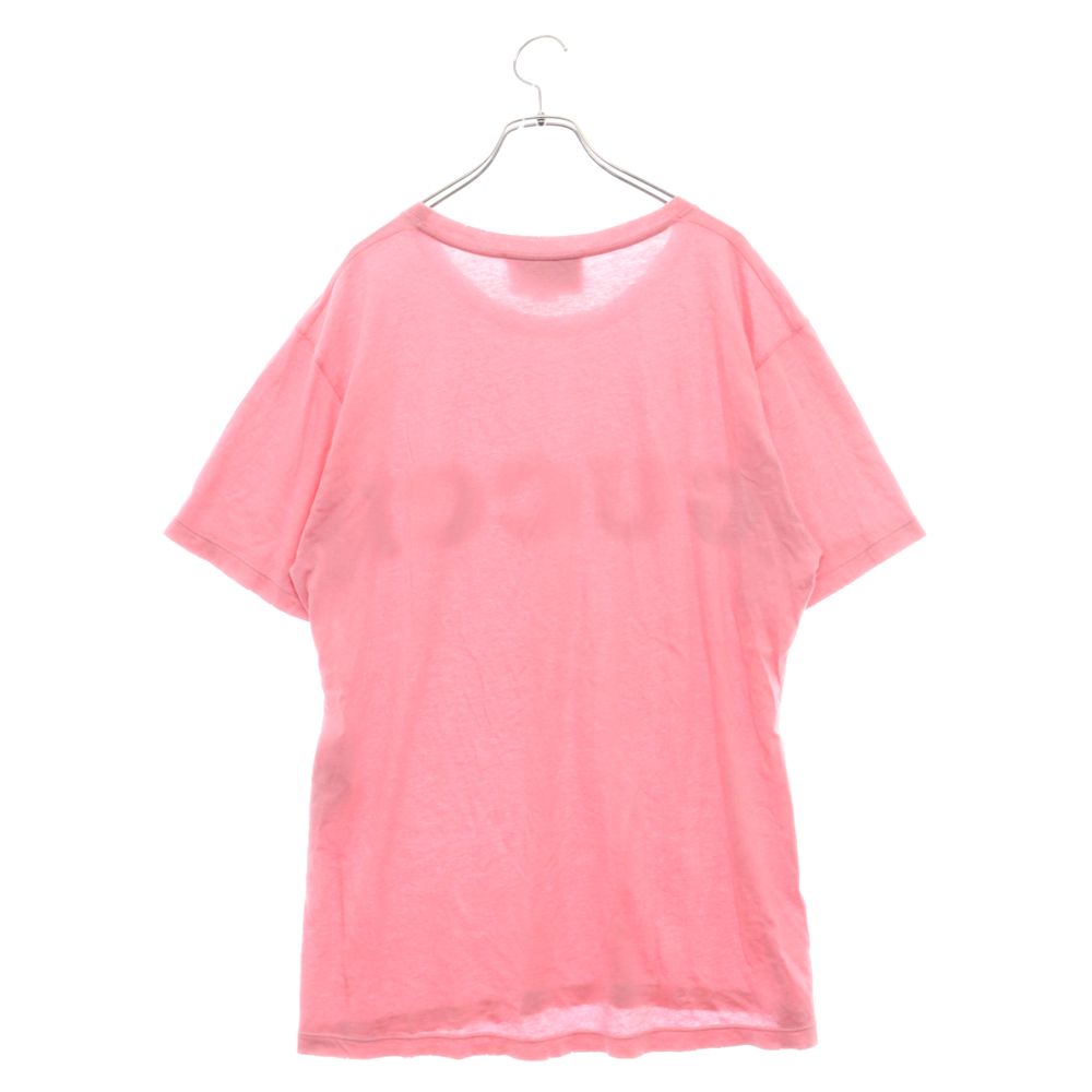 GUCCI (グッチ) 18SS FRONT LOGO PRINT DAMEGE TEE S/S フロントロゴ 