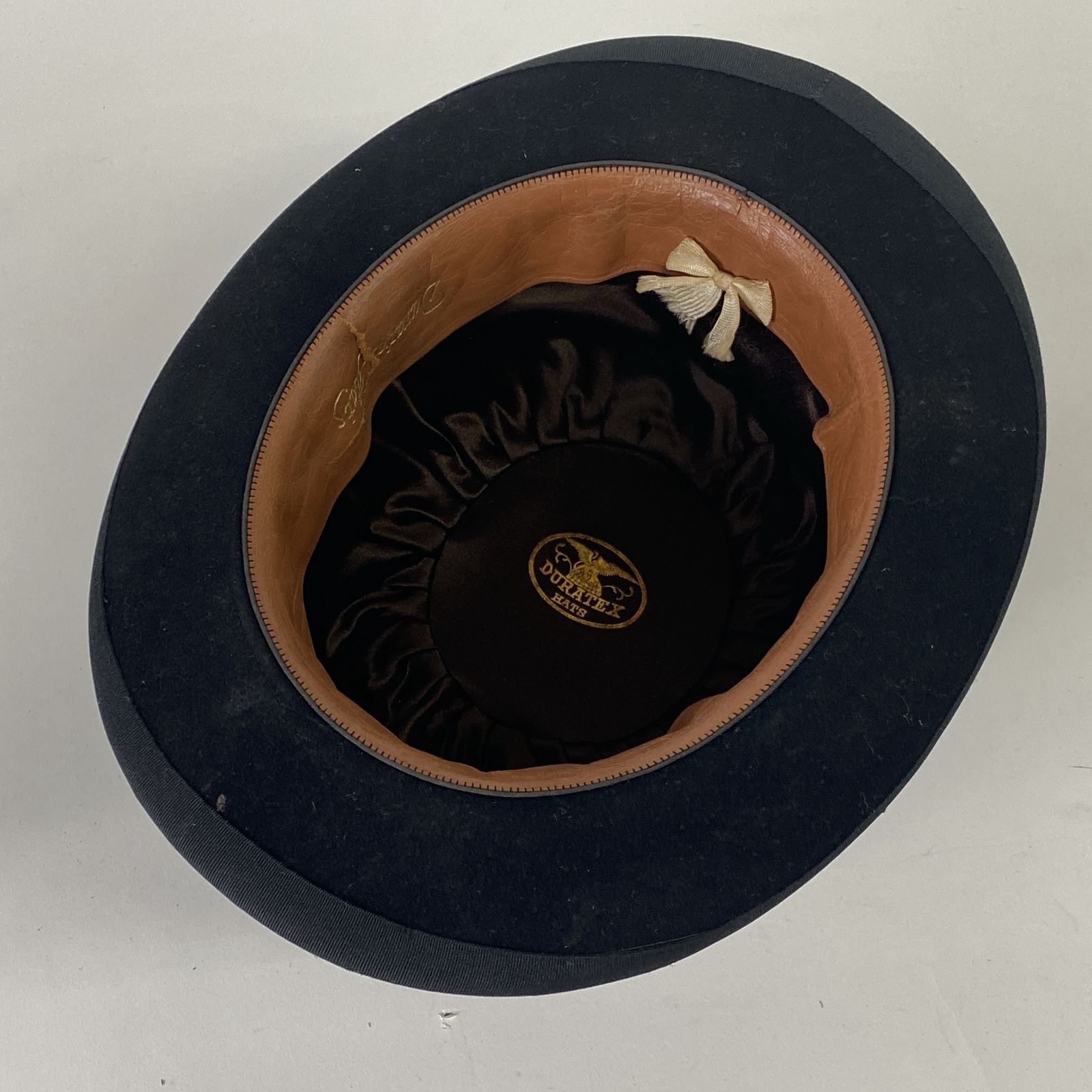 DURATEX HATS ハット 帽子 山高帽 ブラック 黒 昭和レトロ 25i菊