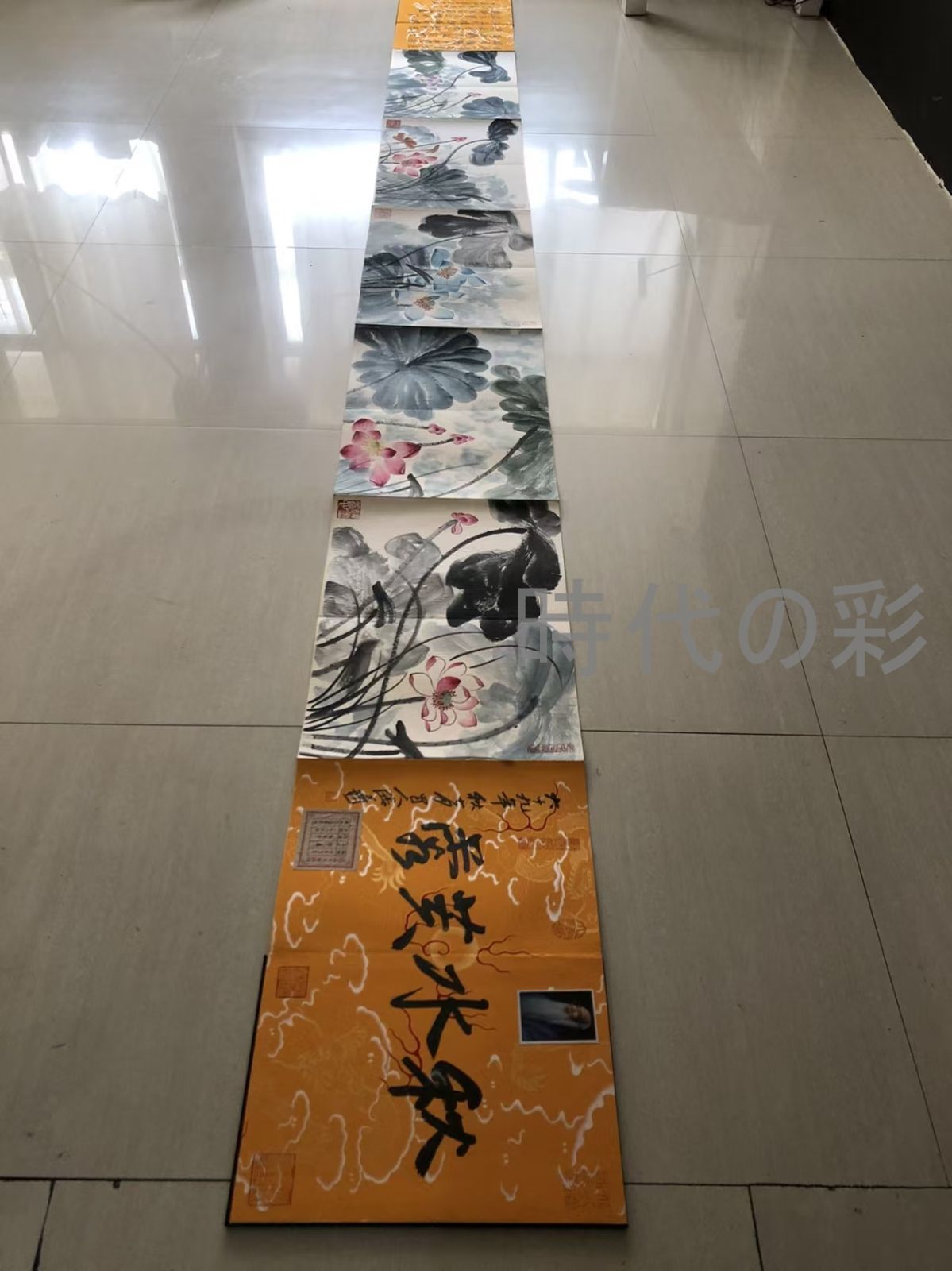 中国古美術 近代 潘天寿作款 花鳥図 水墨画 手描き 冊頁7開14頁 宣紙 書画 中国古美術 近代 潘天寿作款 花鳥図 水墨画 手描き 冊頁7開14頁