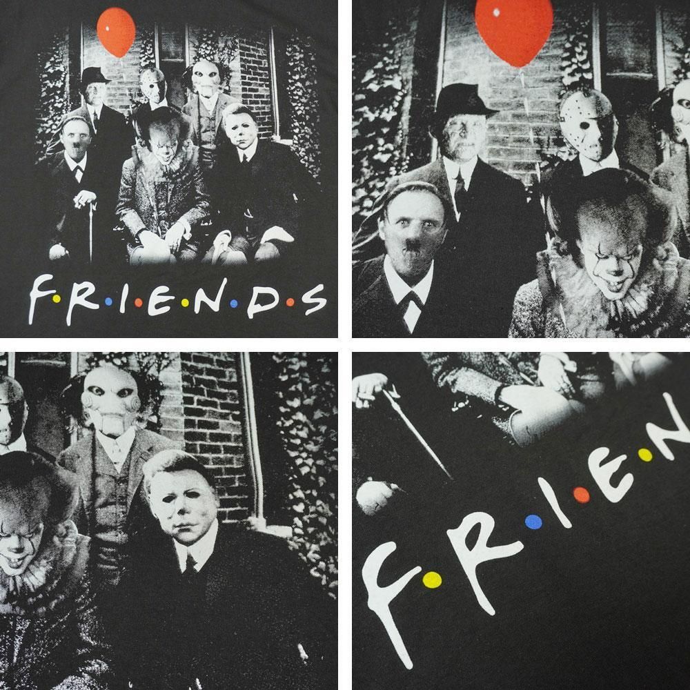 サイズ多数ジェイソンハンニバルフレディーfriendsホラーティーTシャツ