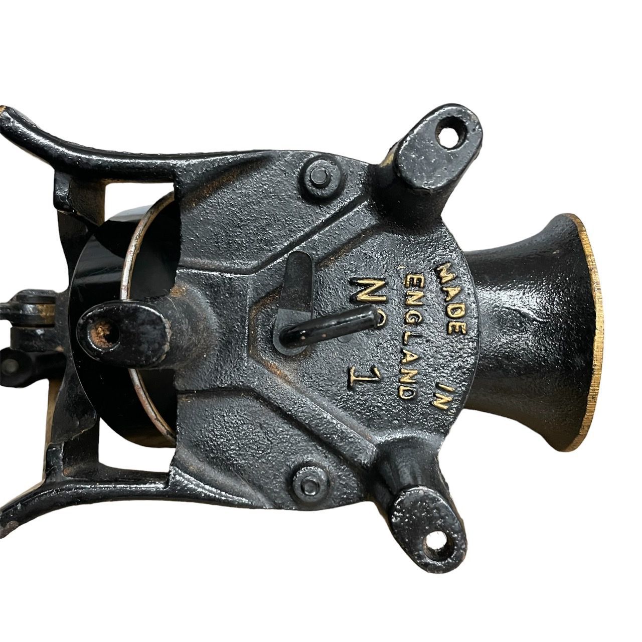 SPONG スポング コーヒーミル 手動式 ヴィンテージ イギリス製 受け皿