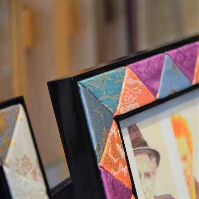 木目込み ピンク＆ブルー