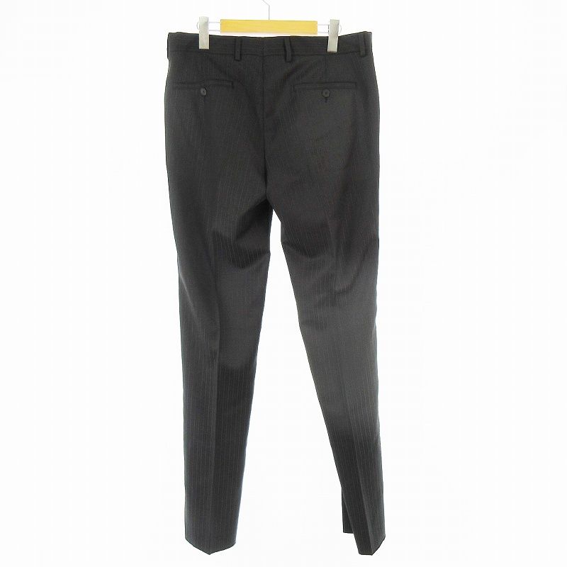 エンポリオアルマーニ✨パンツセットアップ ブラック ストライプ サイズ42/40 エンポリオアルマーニ EMPORIO ARMANI EXCLUSIVE スーツ 上下