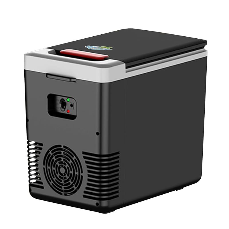 -10℃～65℃＆2WAY電源対応 HANSHUMY 8L冷蔵庫 車載冷温庫 AC100～120V DC12V 小型 コンパクト 車載家庭両用 車 カー 電子保温保冷ボックス 低電圧保護 自宅 オフィス 寮 車中泊 キャンプ 一人暮らし 0