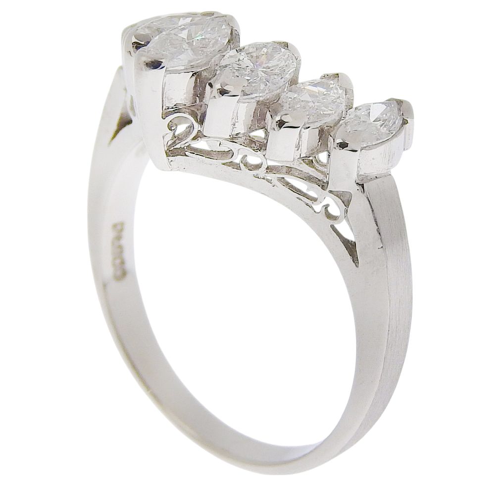 K18。ルビー。ダイヤモンド。リング。指輪。4.8グラム。サイズ10号