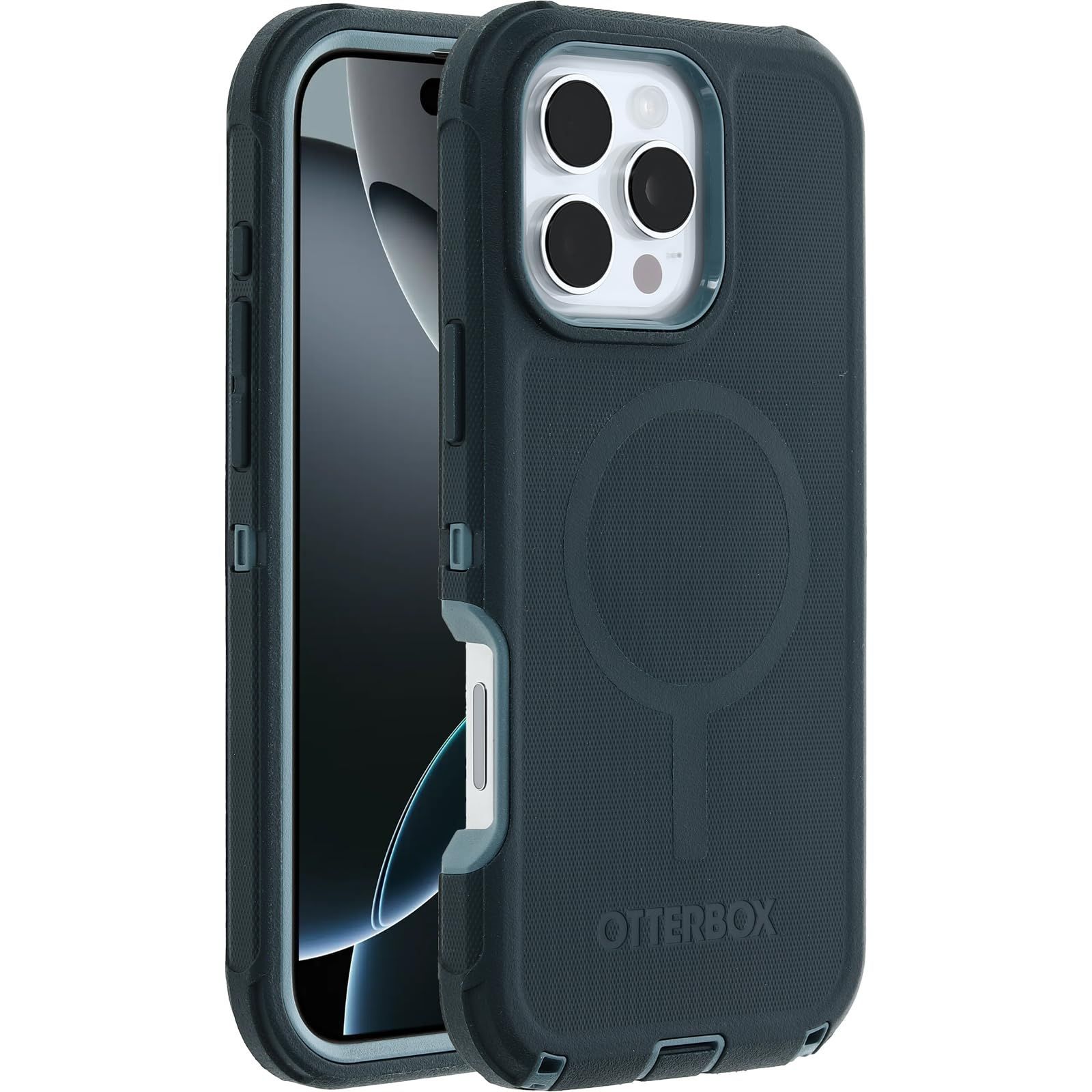 【数量限定】耐衝撃 Magsafe 米軍MIL規格 Defender Max用ケース セイジブラシ Pro 16 〔オッターボックス〕 iPhone OtterBox