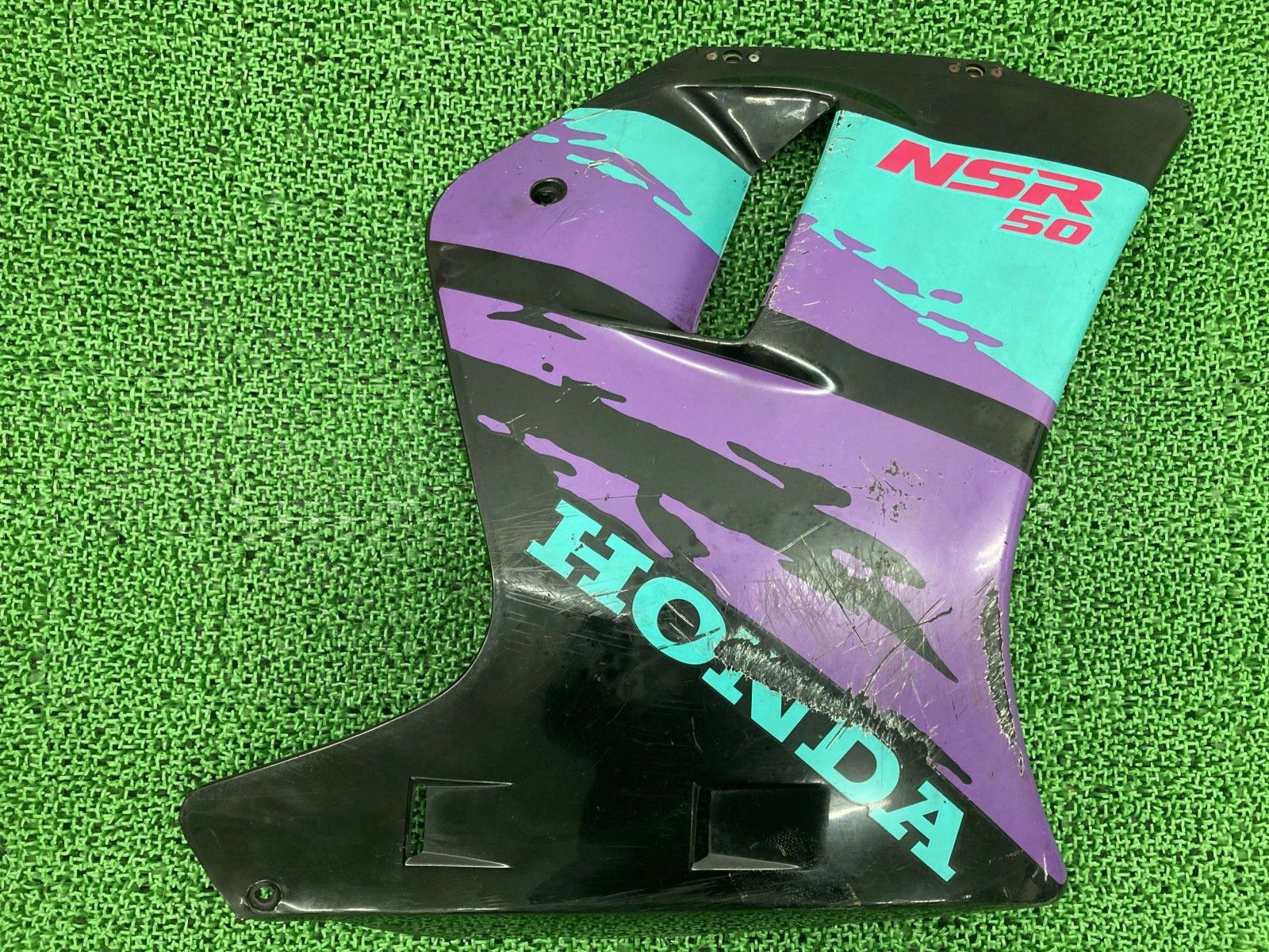 NSR50 サイドカウル 右 GT4 ホンダ 純正 バイク 部品 AC10 93年カラー Nチビ エヌチビ アンダーカウル 車検 Genuine Xh