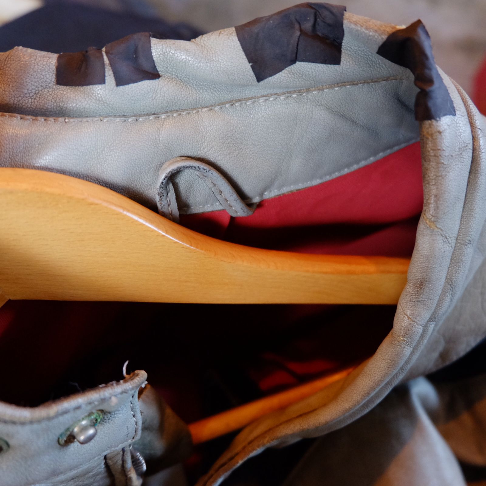 70s80s vintage harro leather ridersjacket - メルカリ