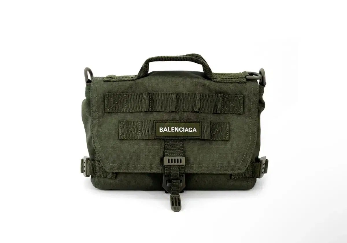 Balenciaga BALENCIAGA バレンシアガ メンズ ロゴ AMI PARIS アミパリス メッセンジャーバッグ クロスバッグ カーキ