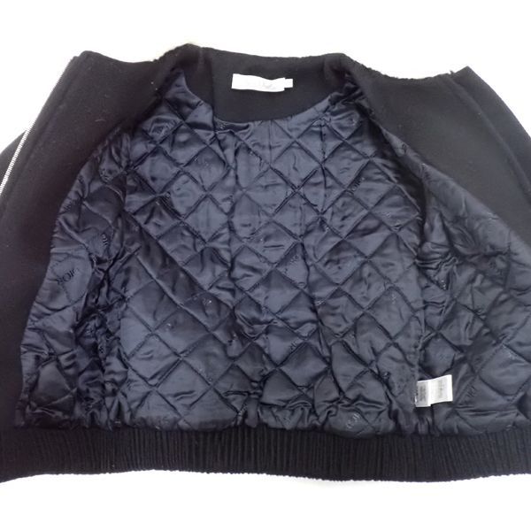 【美品】Dior  キッズ　ジャケット　3歳 Kids' Hooded Down Jacket Silver-Tone Dior Oblique Water