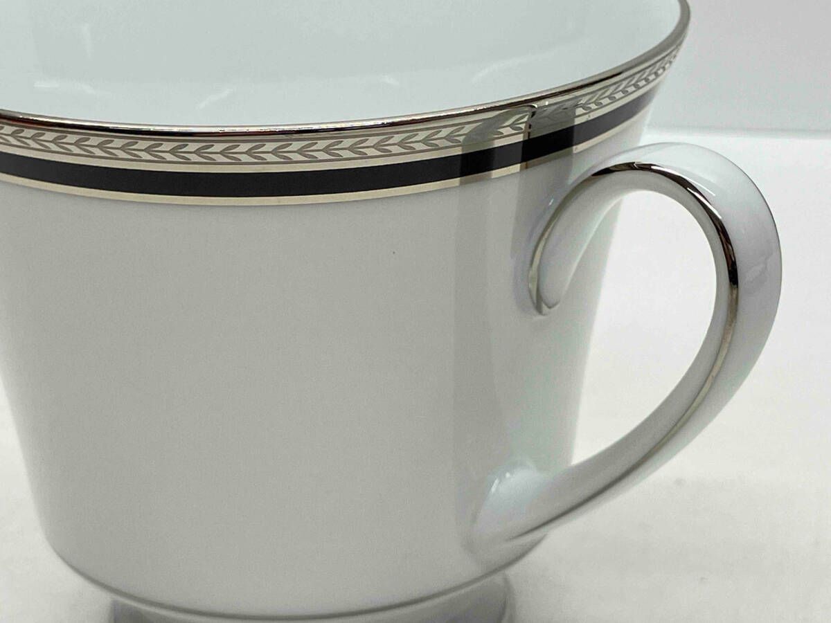 未使用品 Noritake ノリタケ TOORAK NOIR トゥーラックノワール ティー･コーヒー 碗皿 5客 F91189/M-218 箱あり