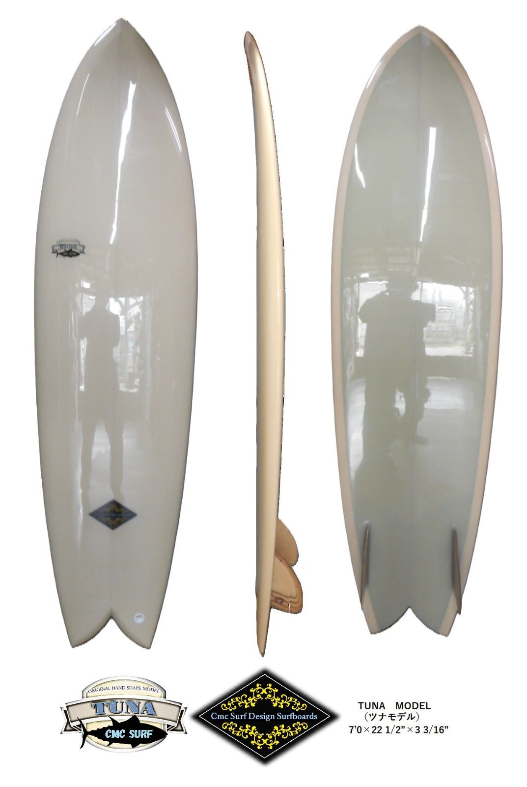送料無料（一部除く）2025'★CMC SURFSHOP ハンドシェイプTUNA 送料無料（一部除く）2025'☆CMC SURFSHOP オリジナルハンド