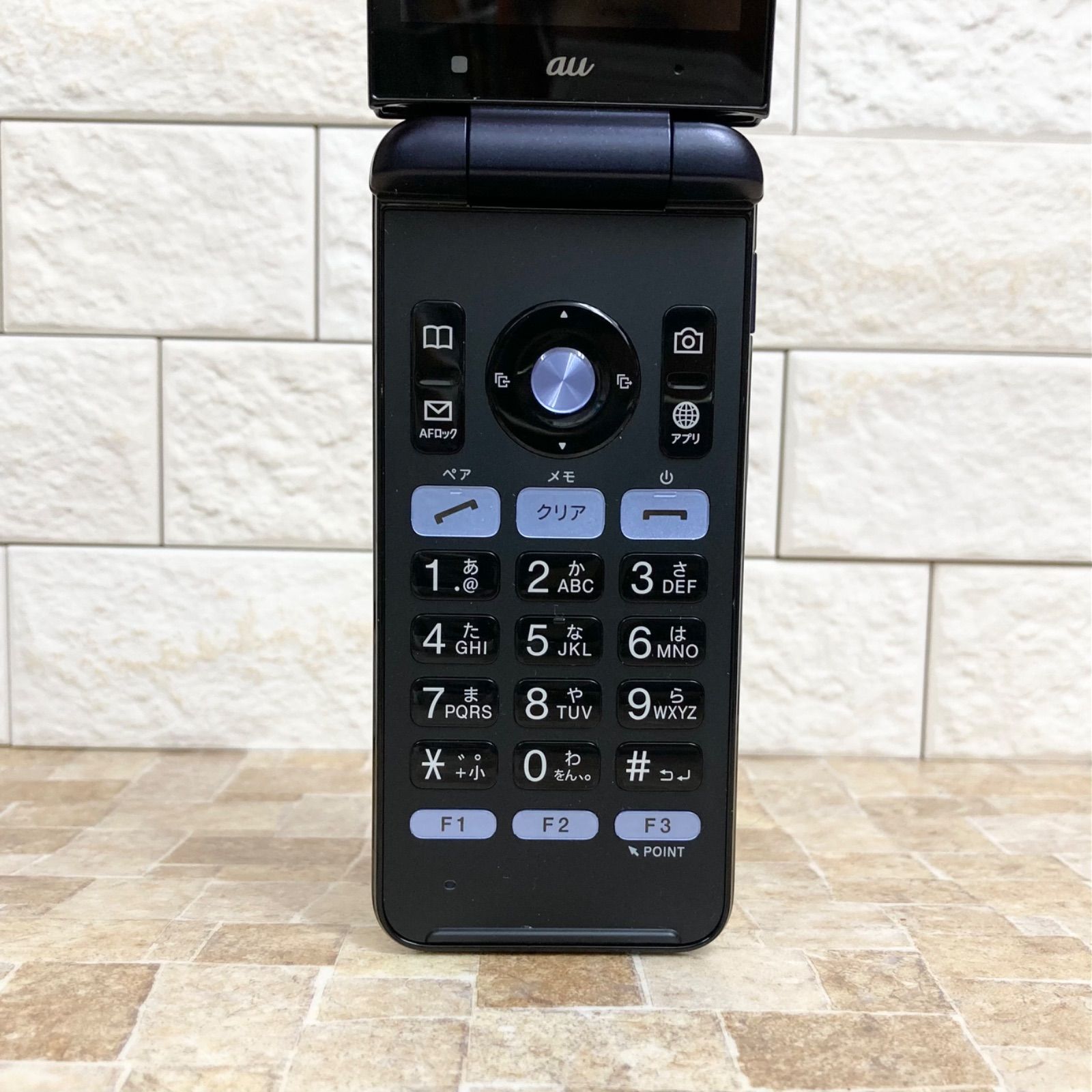 初期化 動作確認済】GRATINA グラティーナ KYF37SKA ネイビーブラック