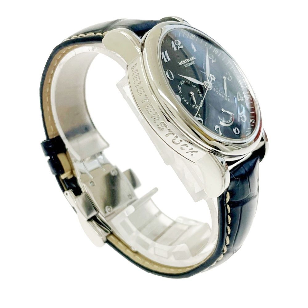 中古】MONTBLANC モンブラン 7202 SS×レザー スターレトログラード 
