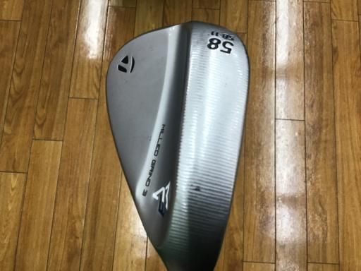 テーラーメイド Taylor Made MILLED GRIND 3 58°|11° ウェッジ WG 純正特注シャフト フレックスX メンズ 男性用 右利き 右用 Dランク ゴルフクラブ