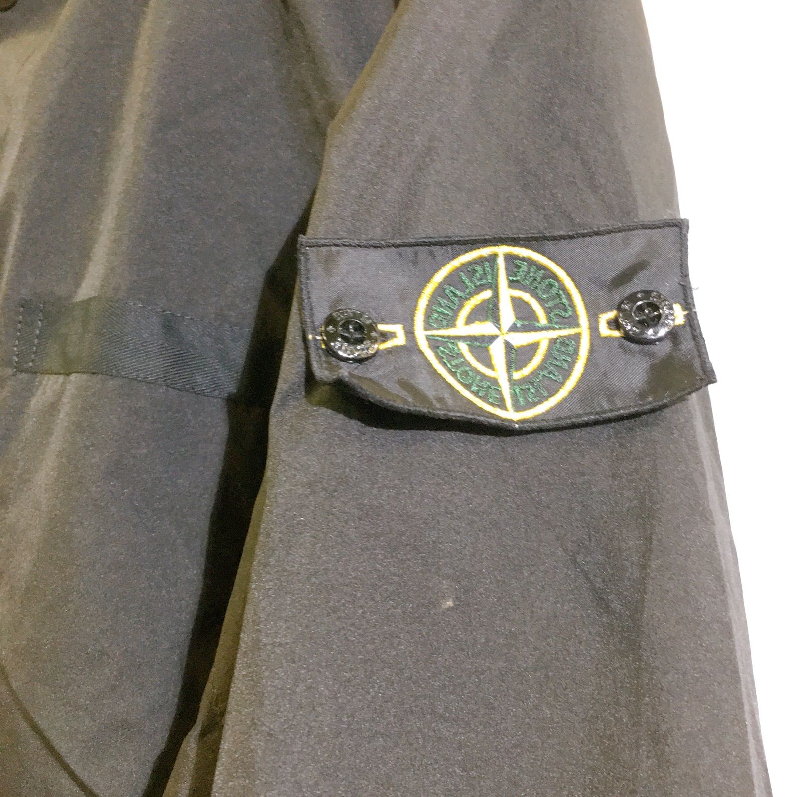 STONE ISLAND ストーンアイランド コーチジャケット ブラック メンズ Lサイズ - メルカリ