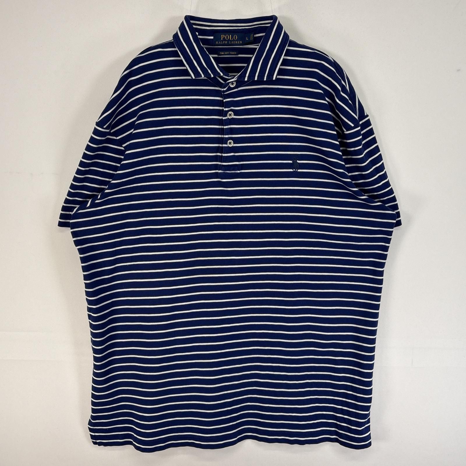 古着 ポロ・ラルフローレン POLO RALPH LAUREN 半袖 ポロシャツ ロゴ 