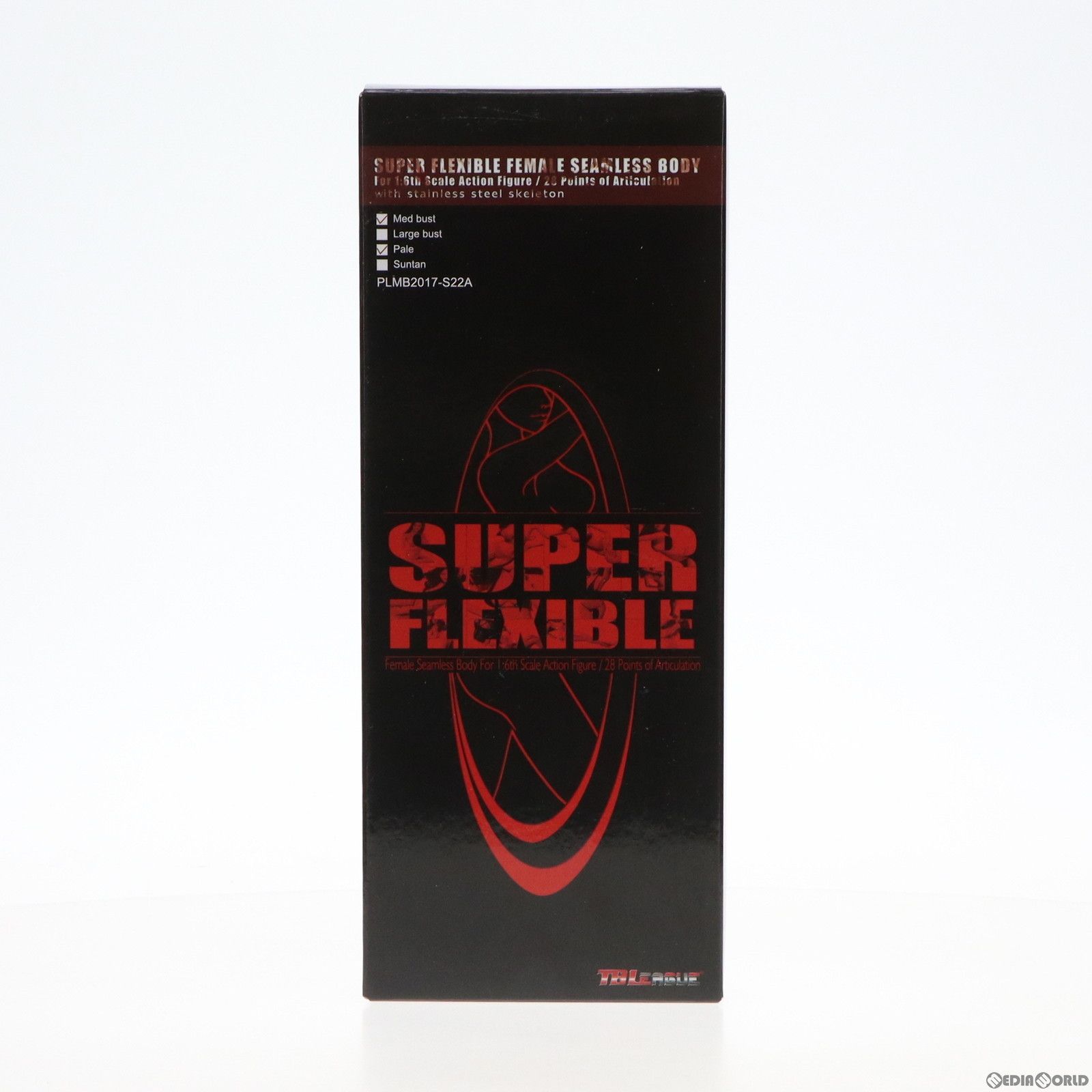 1/6 女性シームレスボディ ペール ミドルバスト 筋肉質 フットパーツ交換可能ver. ドール用素体(PLMB2017-S22A) TBリーグ Amazon.co.jp: OBEST TBLeague 1/6スケール 素体 超柔軟性