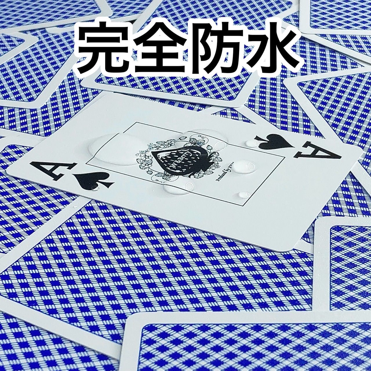 W&Berry プラスチックトランプ ブリッジサイズ ジャンボ