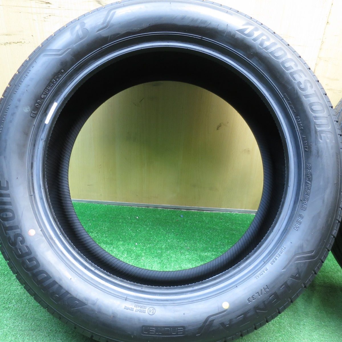 送料無料] 新車外し！24年☆225/55R18 ブリヂストン アレンザ H/L33 