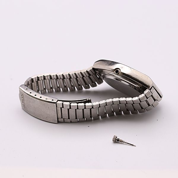 セイコー タイプツー 7546-8100 QZ ブラウン文字盤 デイデイト