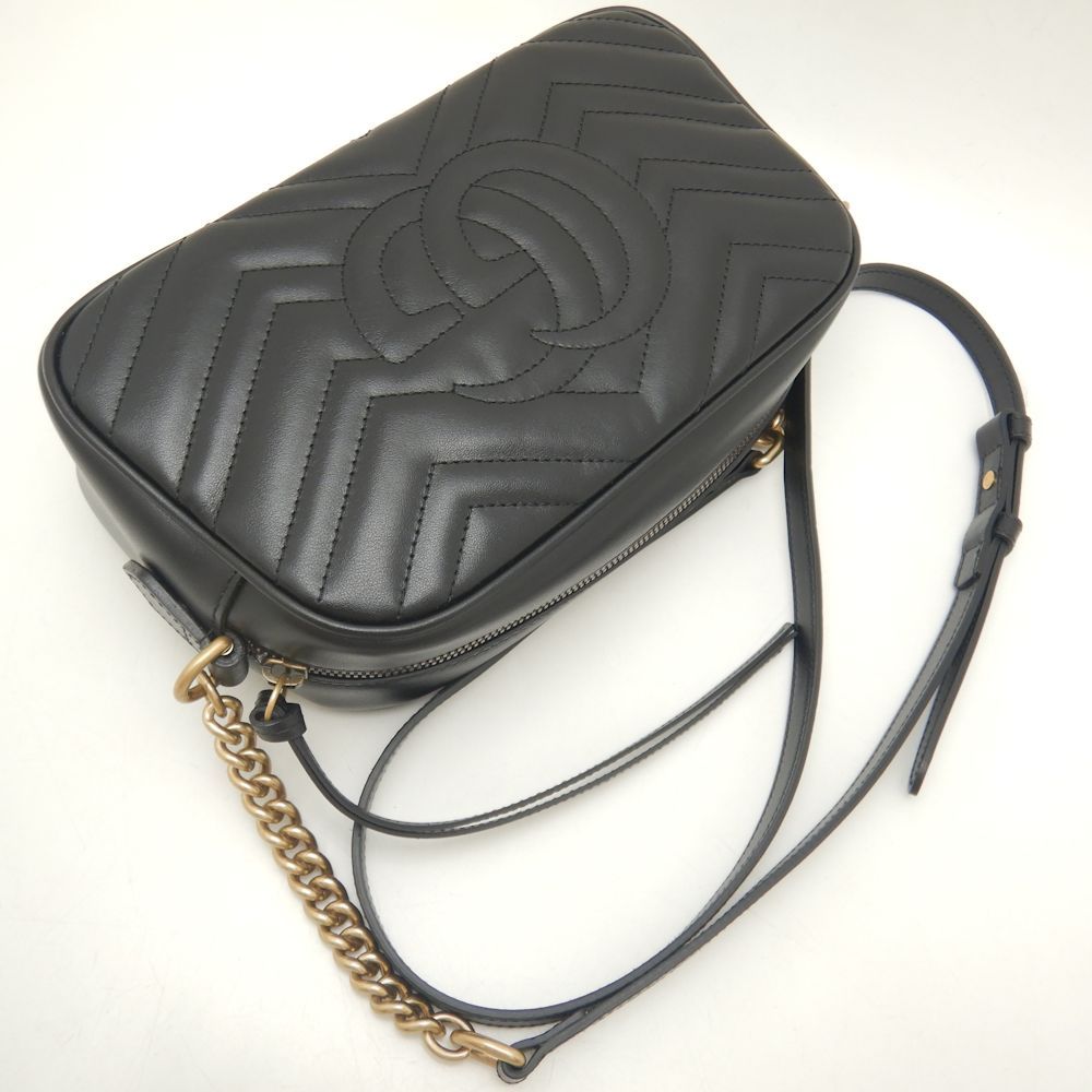 GUCCI グッチ キルティングスモールショルダーバッグ 447632 GG