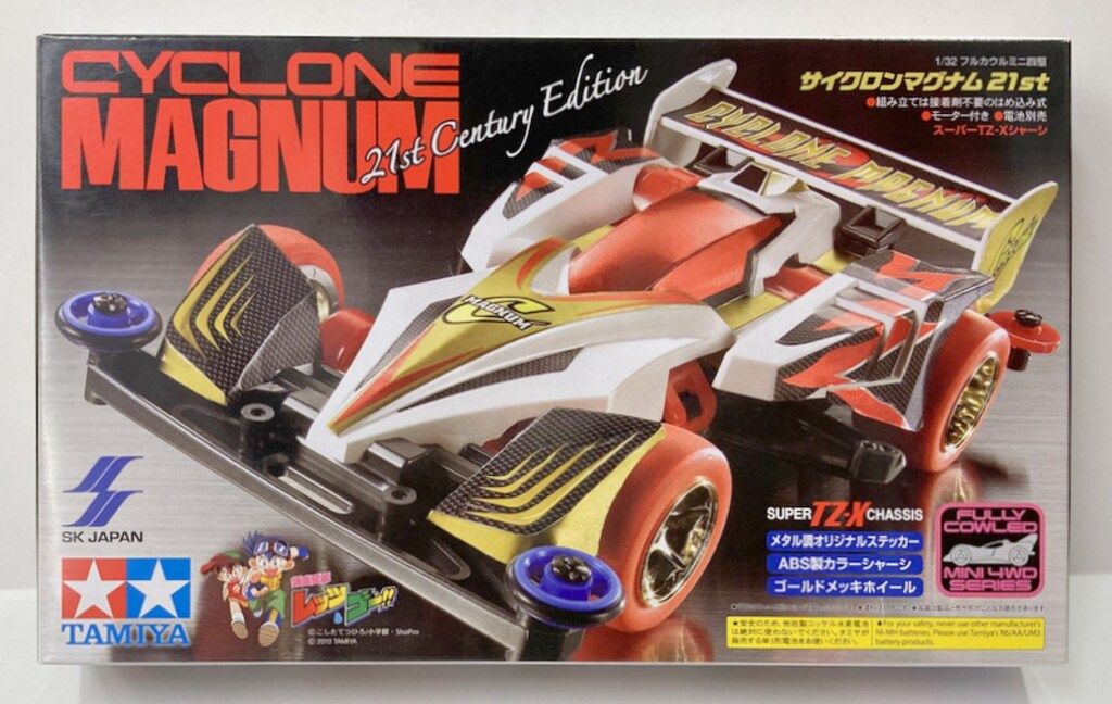 タミヤ SKJAPAN フルカウルミニ四駆 サイクロンマグナム21st (クリヤー