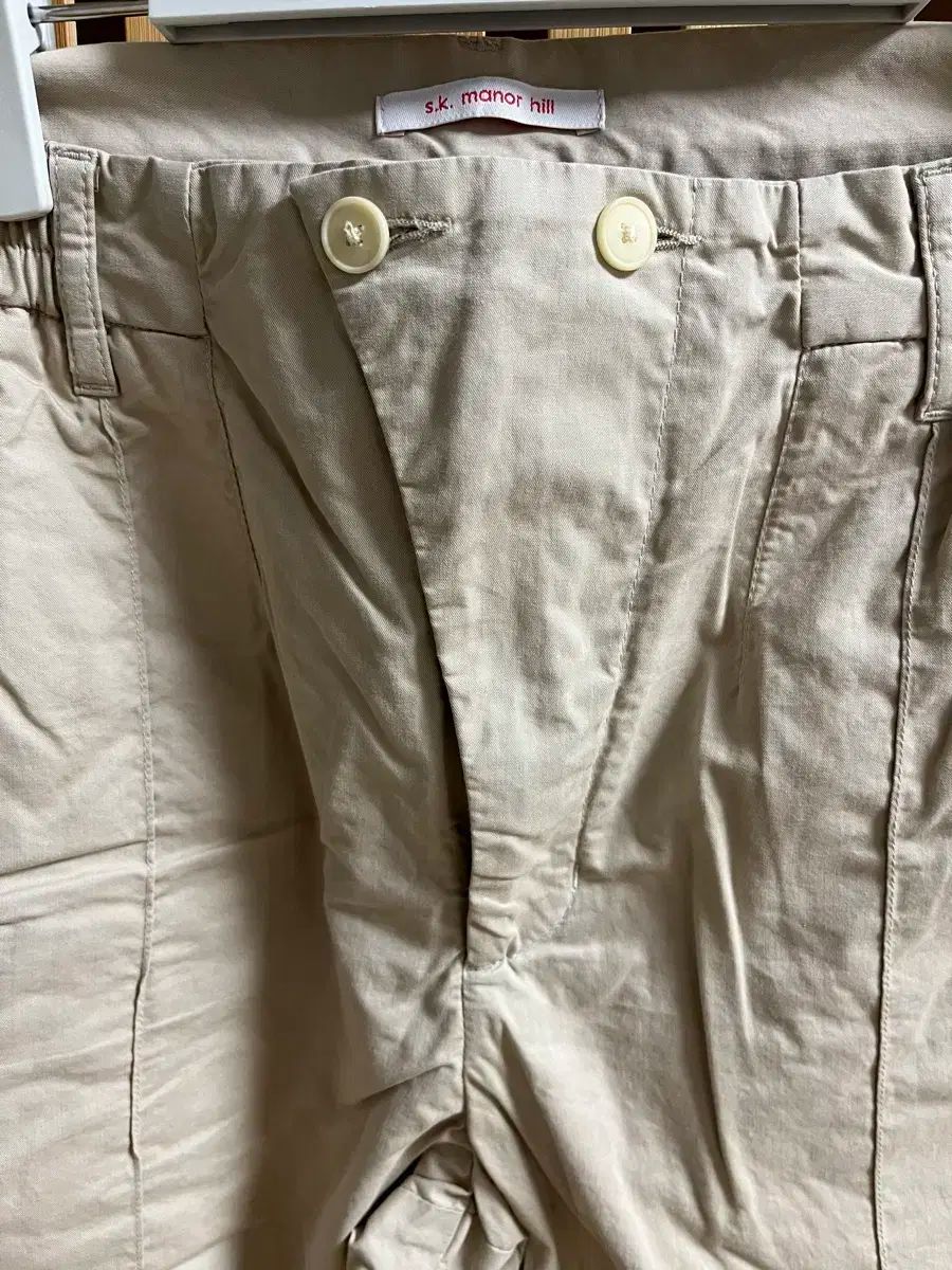M s k manor hill コットン パンツ ベージュ WWW_NOITHATQUANGTHANH_NET