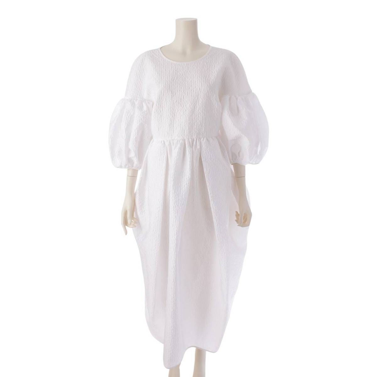 セシリーバンセン】CecilieBahnsen JEANNE DRESS パフスリーブ ミドル 