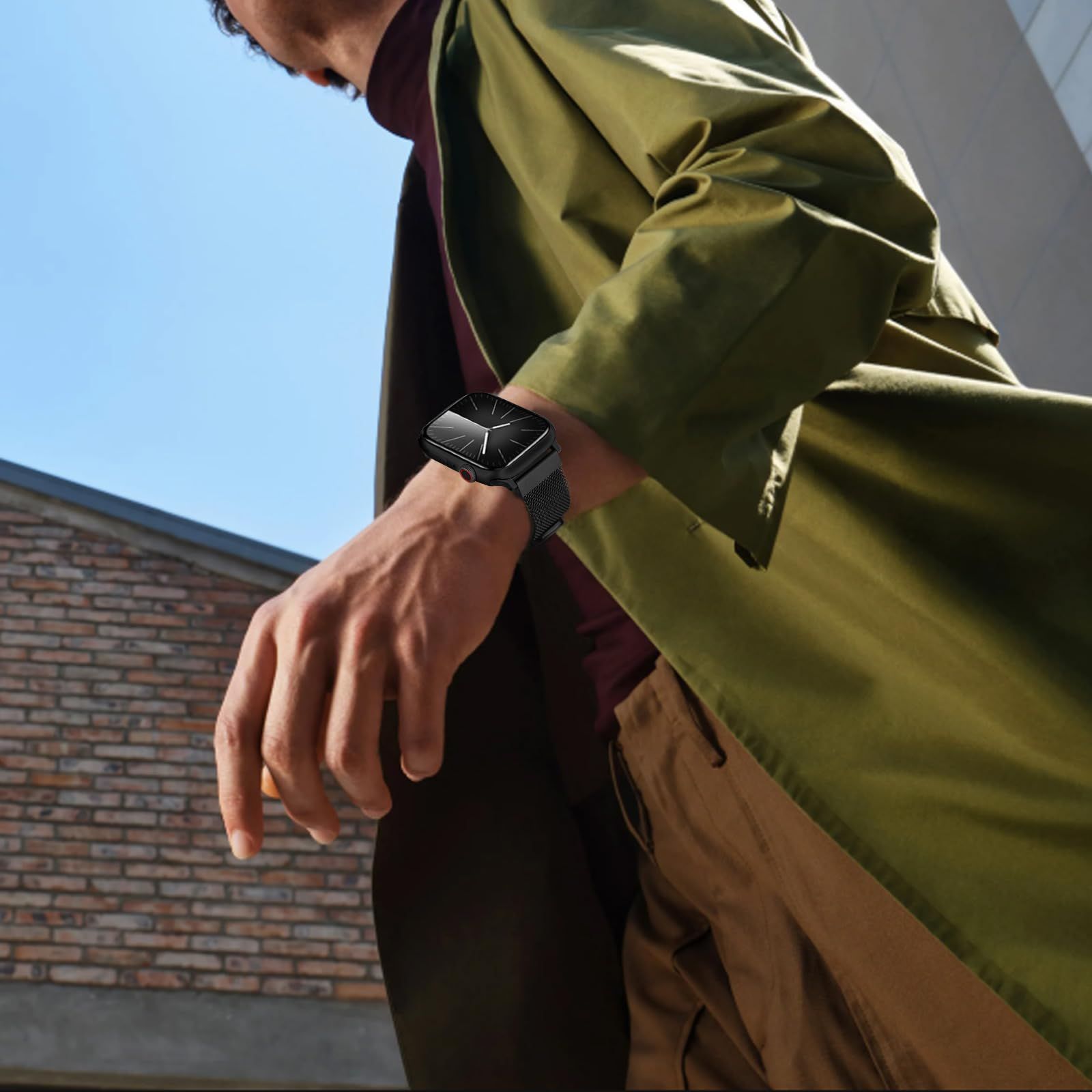 バンド コンパチブル アップルウォッチ CAERMA 38mm : 40mm 41mm 42mm Apple Watch 送料無料CAERMA 44mm 49mm y081020m CAERMA]