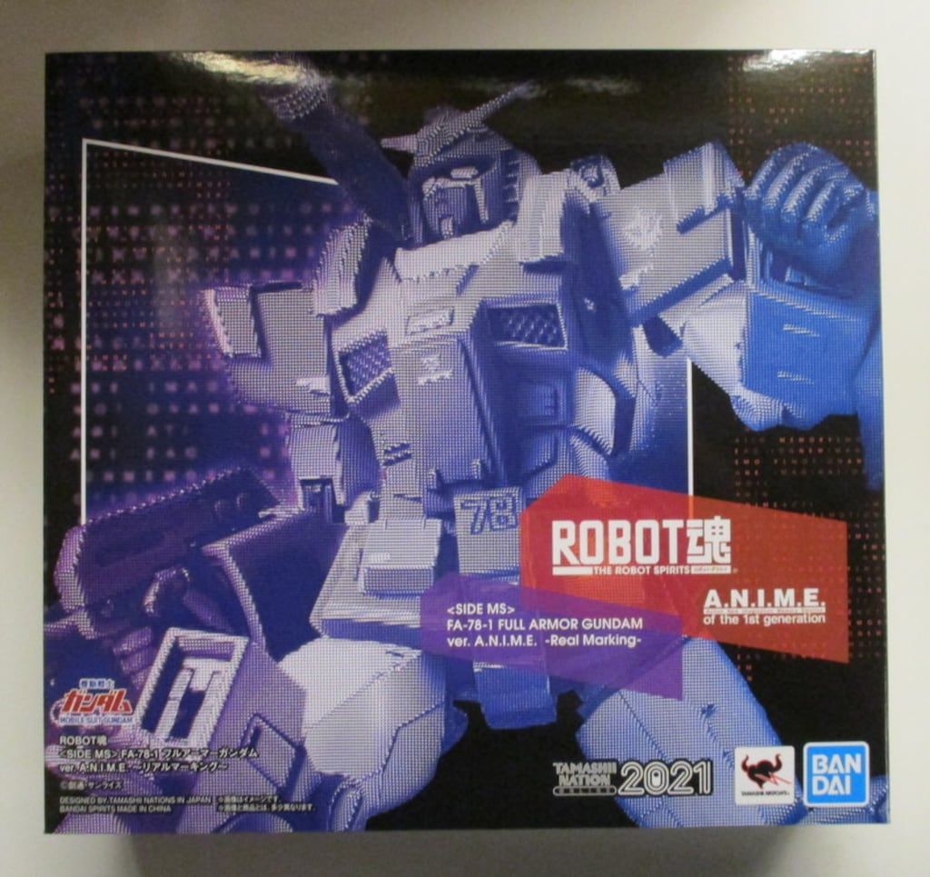 BANDAI SPIRITS 機動戦士ガンダムMSV ROBOT魂 <SIDE MS> FA-78-1 フルアーマーガンダム ver. A.N.I.M.E. ~リアルマーキング~