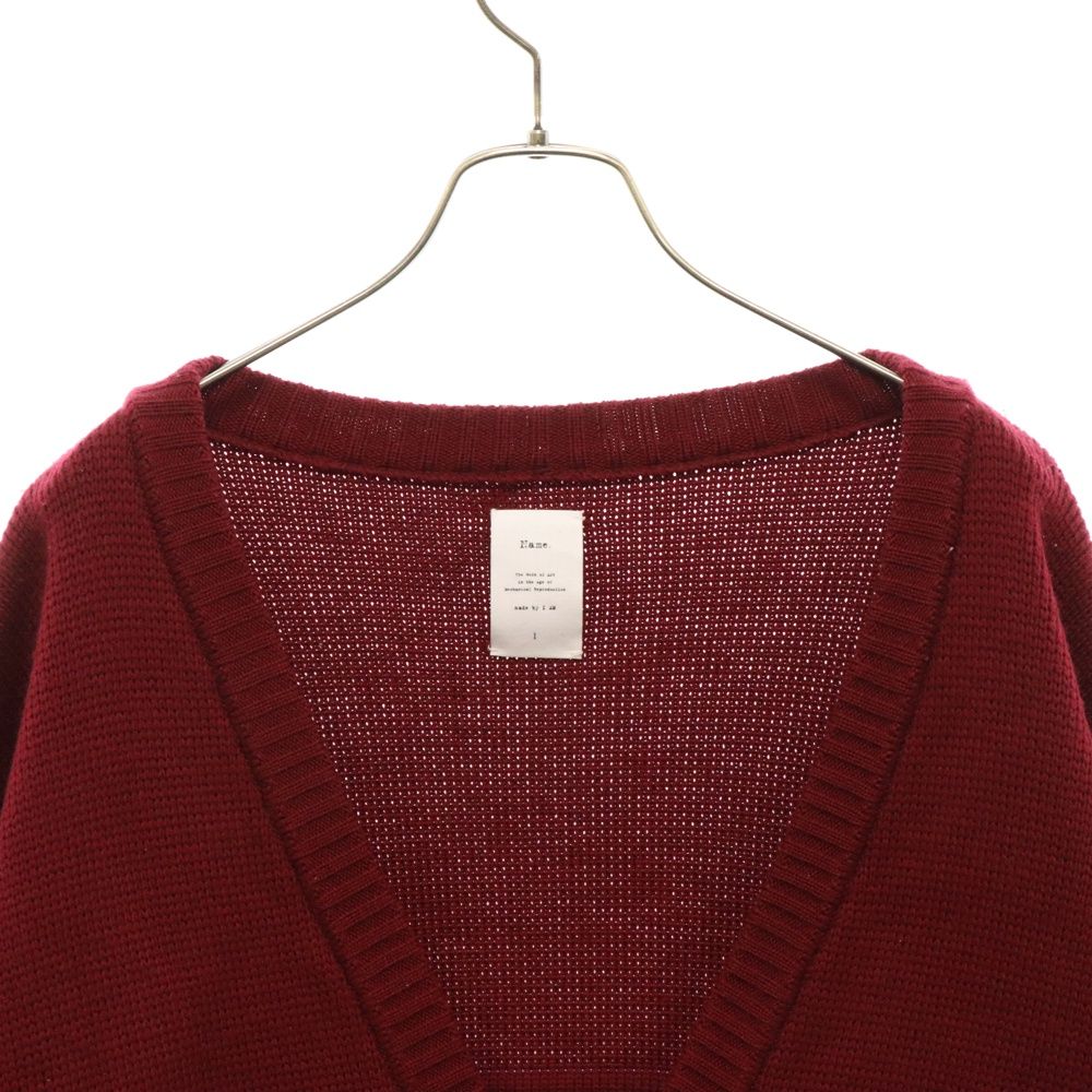 Name. (ネーム) 19AW BROKEN STRIPED CARDIGAN ブロッケンストライプ 